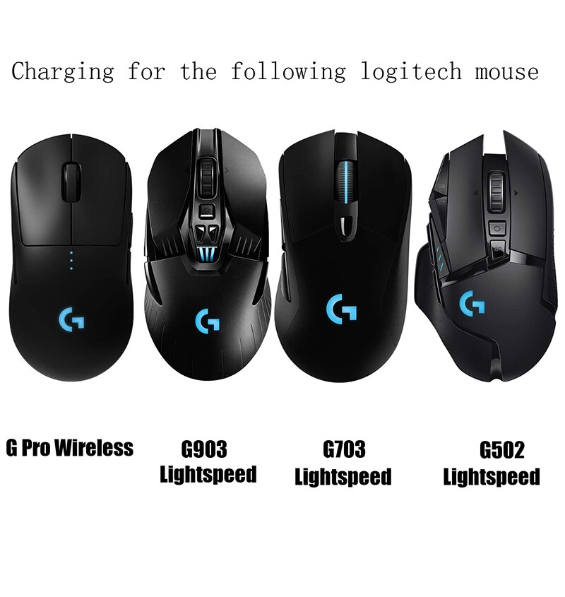 GPW – souris GPX sans fil, Base de chargement en plastique, FPS Mod pour Logitech série G G903 G502 G703, accessoire de Sport électronique très léger