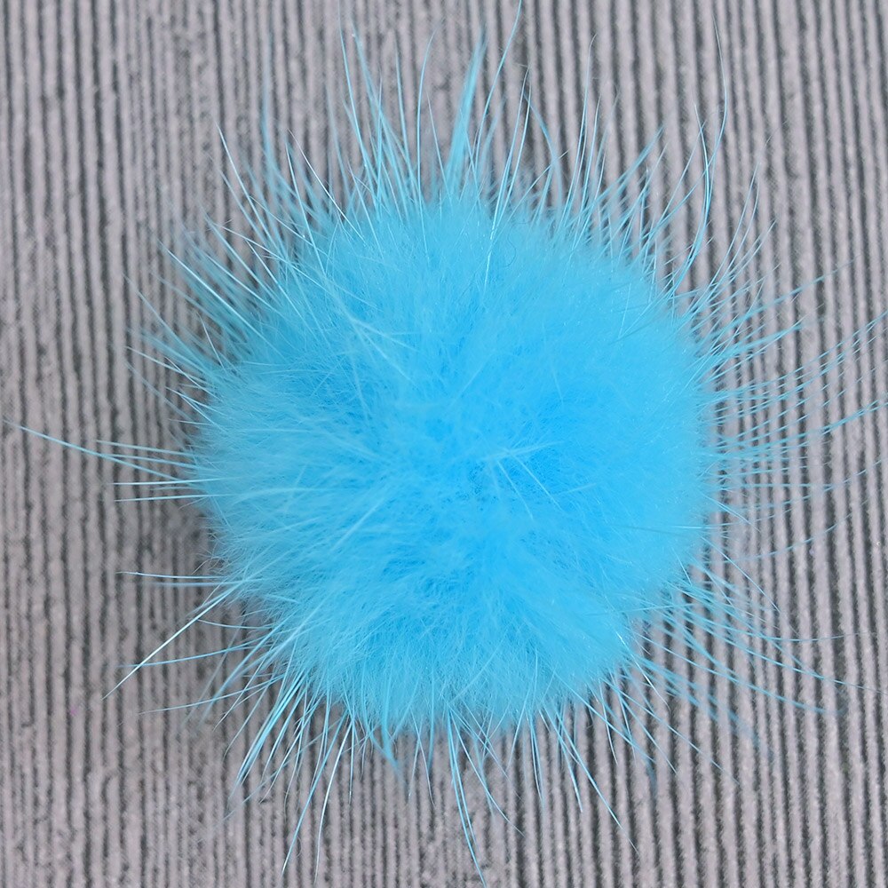 Magnetic Pom Pom (14 Colors ) nail charms 5 Pcs POM POMS FOR NAILS Pom-pom nails are the cutest nail art: Light Blue