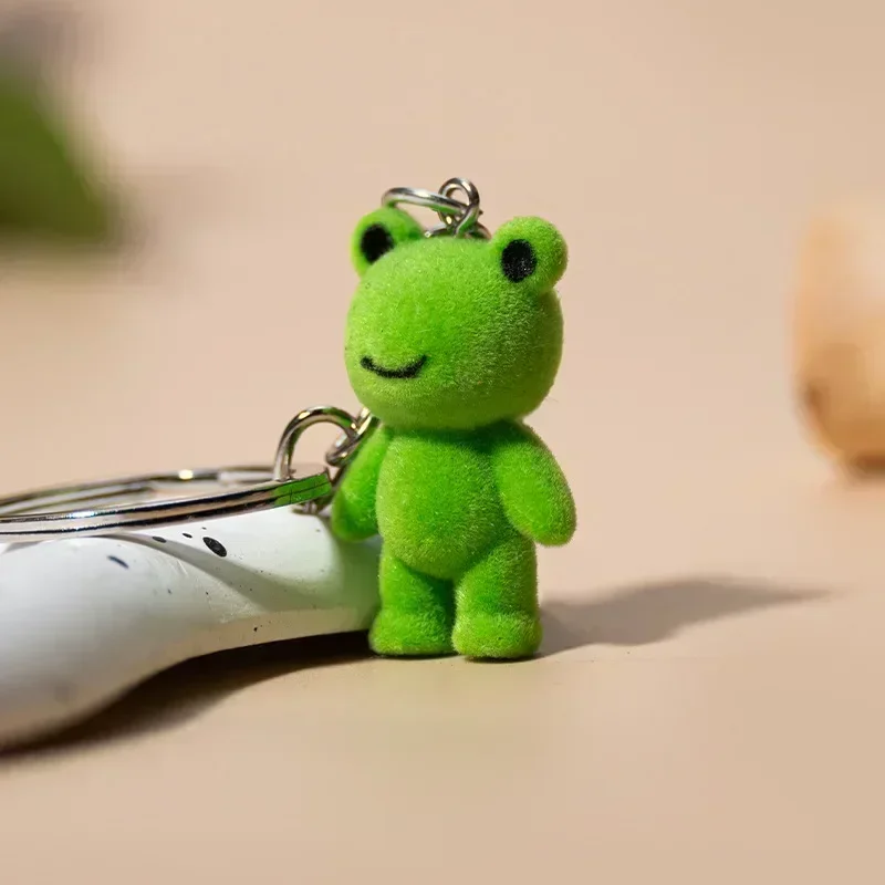 3d tegneserie-flokkende katte og mus-nøgleringe nøglering dyrenøgleringe til kvinder mænd bilnøgler gør-det-selv smykker kawaii kat