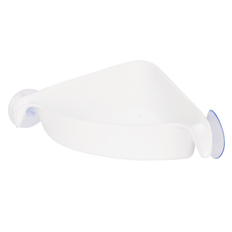 Badkamer Rekken Muur Hoek Opbergrek Organisator Douche Shampoo Houder Wc Zuignap Opbergrek Badkamer Accessoires: style2 White