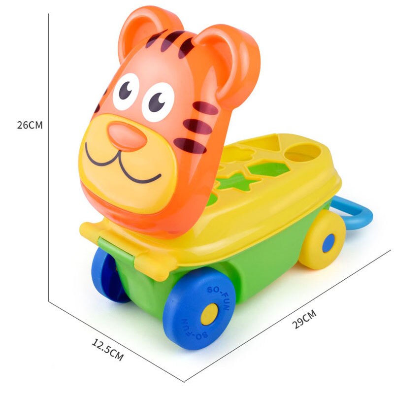 15Pcs Zomer Kinderen Strand Speelgoed Strand Tool Set Kinderen Hand Winkelwagen Strand Speelgoed Set Zomer Strand Speelgoed
