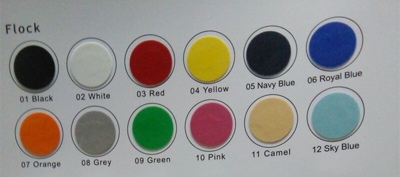 CDF-05 Navy blue Flock heat transfer vinyl for clothes, fabric flock transfer with 0.5X1M/lot