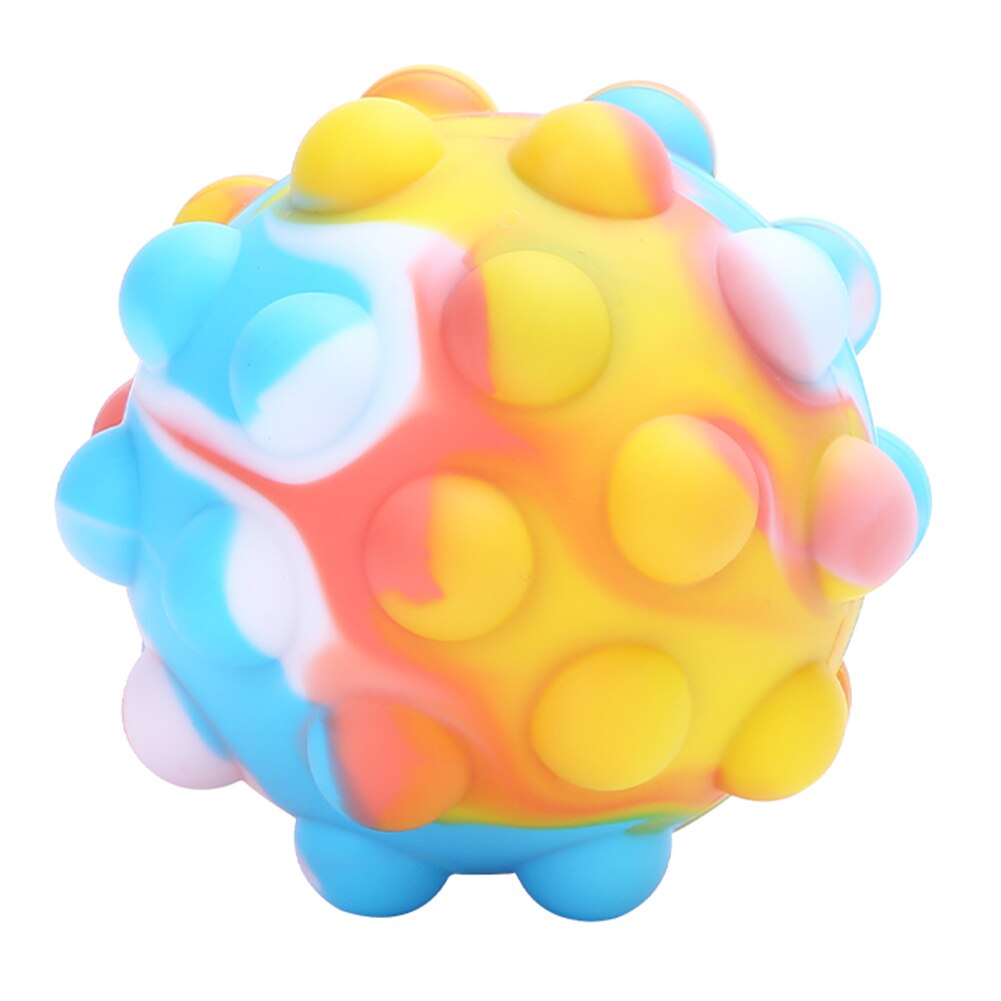 3d decompressieballen, antistresskubussen van siliconen, regenboogballen, drukballen, fidget toys, kawaii vingerdrukballen, stressverlichtende speeltjes.: 06