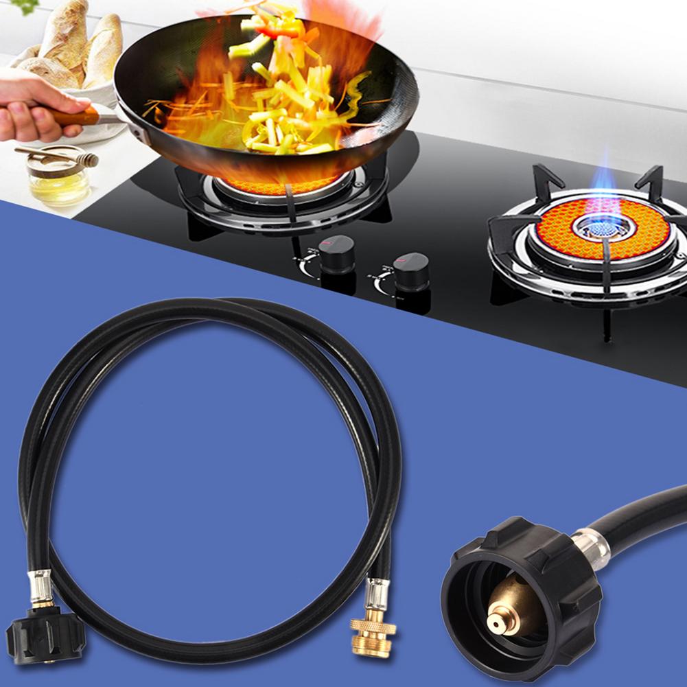 6FT Propan Adapter Verbunden Gas Rohr POL Einem Pfund Gas Tank Gas Rohr Gas Rohr 20LB Gas Zylinder Umwandlung Gummi schlauch