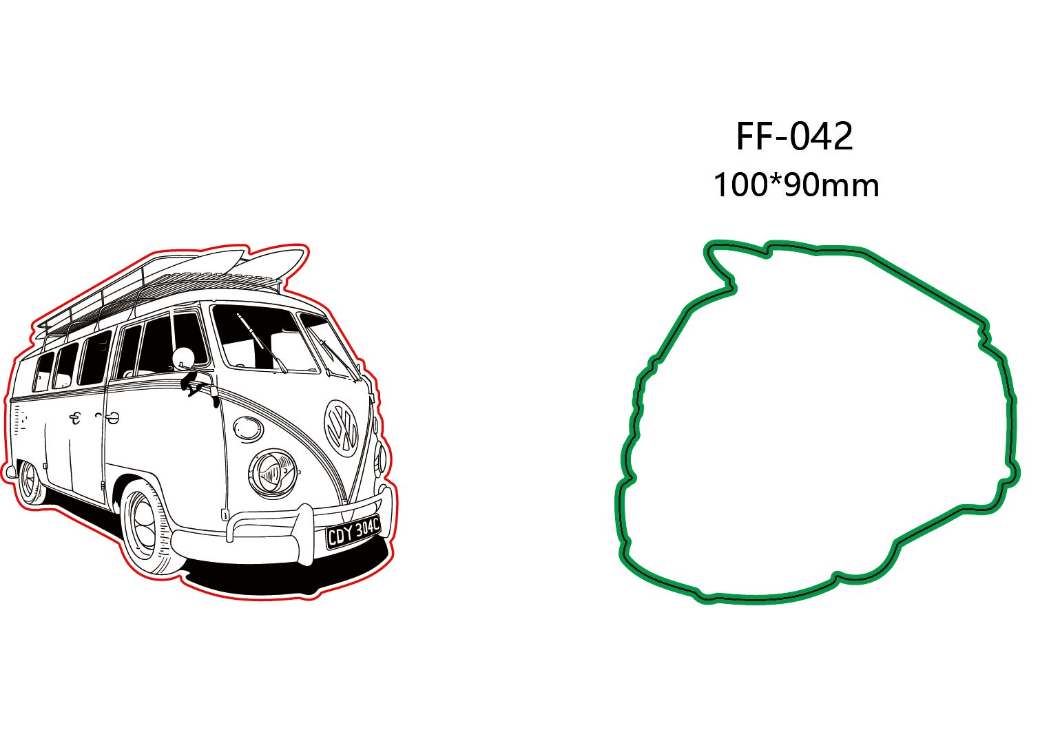 Bus Transparant Siliconen Rubber Stempel En Metalen Sterven Vel Cling Scrapbooking Diy Leuke Patroon Fotoalbum