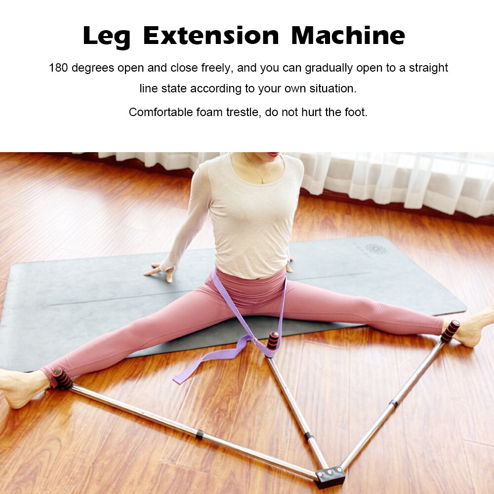 3 Bar Leg Stretcher Split Machine Extension Device Stainless Steel Leg Ligament for Ballet Yoga Exercise Training Equipment