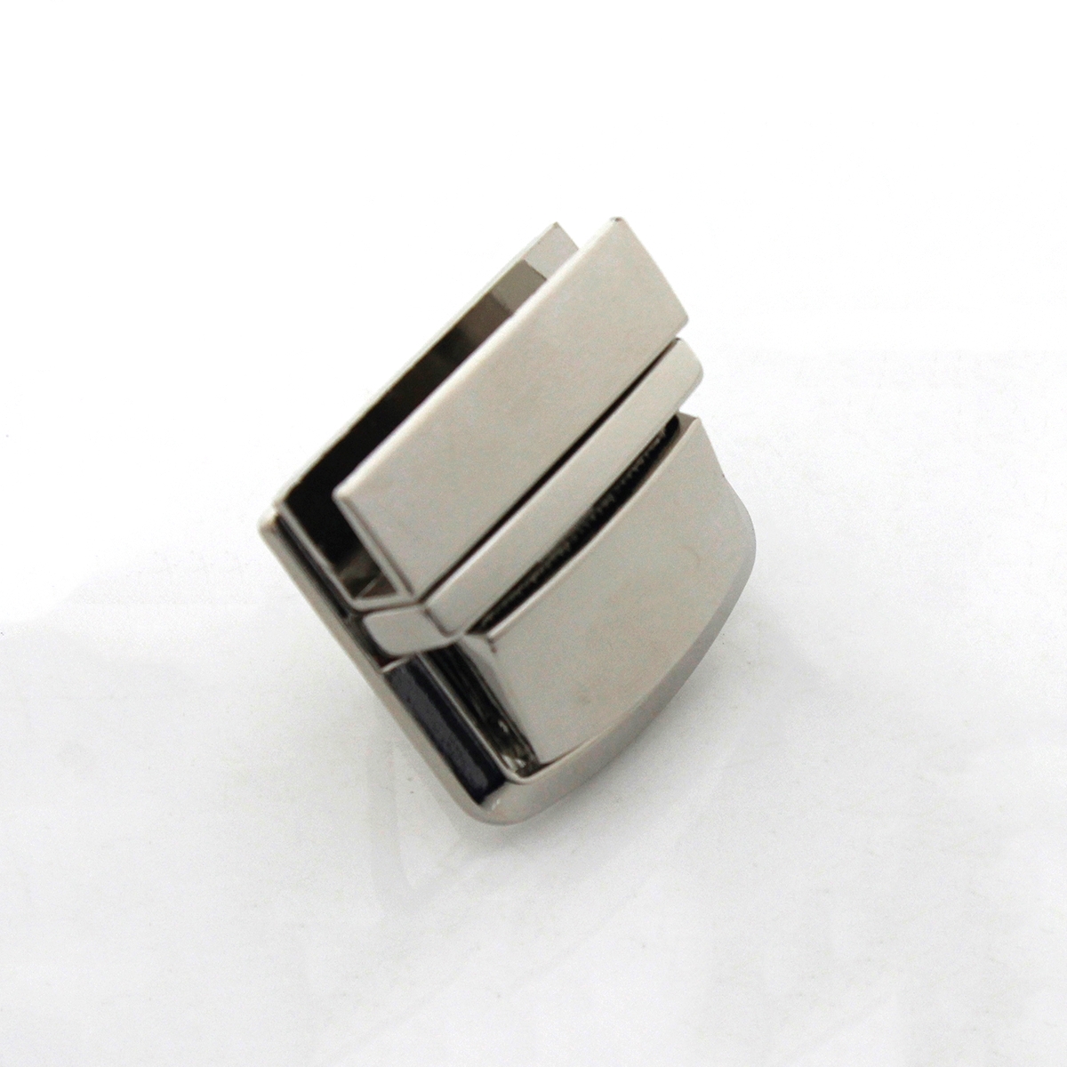 1pcs Metal Tongue Lock Lovely Push Lock For DIY Handbag Bag Purse Luggage Hardware Closure Bag Parts Accessories: antique silver