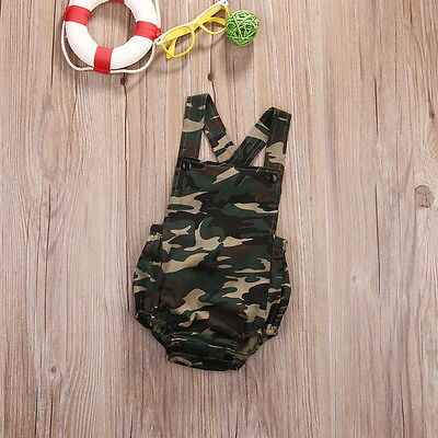 Babies Clothes Camouflage Cotton Baby Boys Girls Romper Jumpsuit Outfits Clothes 0-18Months child clothing for baby kids