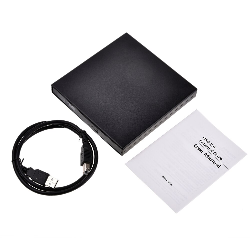 Reproductor de DVD con USB 2,0 para coche, Unidad de CD-ROM de alta velocidad, portátil, Universal, compatible con Mac Air Pro, ordenador portátil y de escritorio