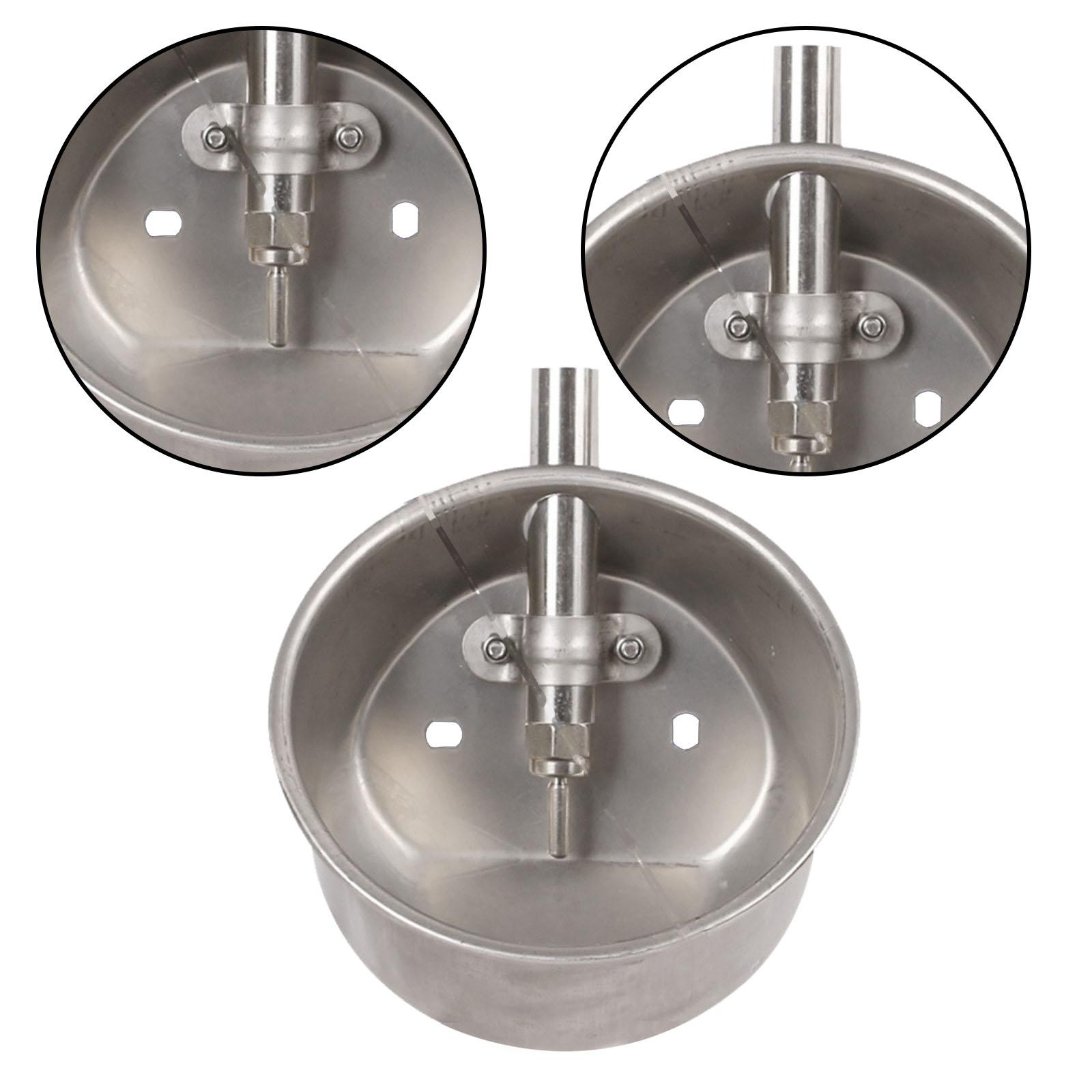 Automatic Pig Waterer Water Trough Piglets Drinking Bowl Pig Water Bowl Stainless Steel for Animals Piglets Pig Livestock