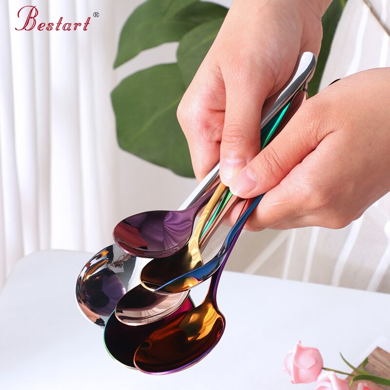 3 pçs preço barato espelho polonês colher de mel colheres de degustação de aço inoxidável conjunto colher de jantar colher de sobremesa colher de café utensílios de mesa