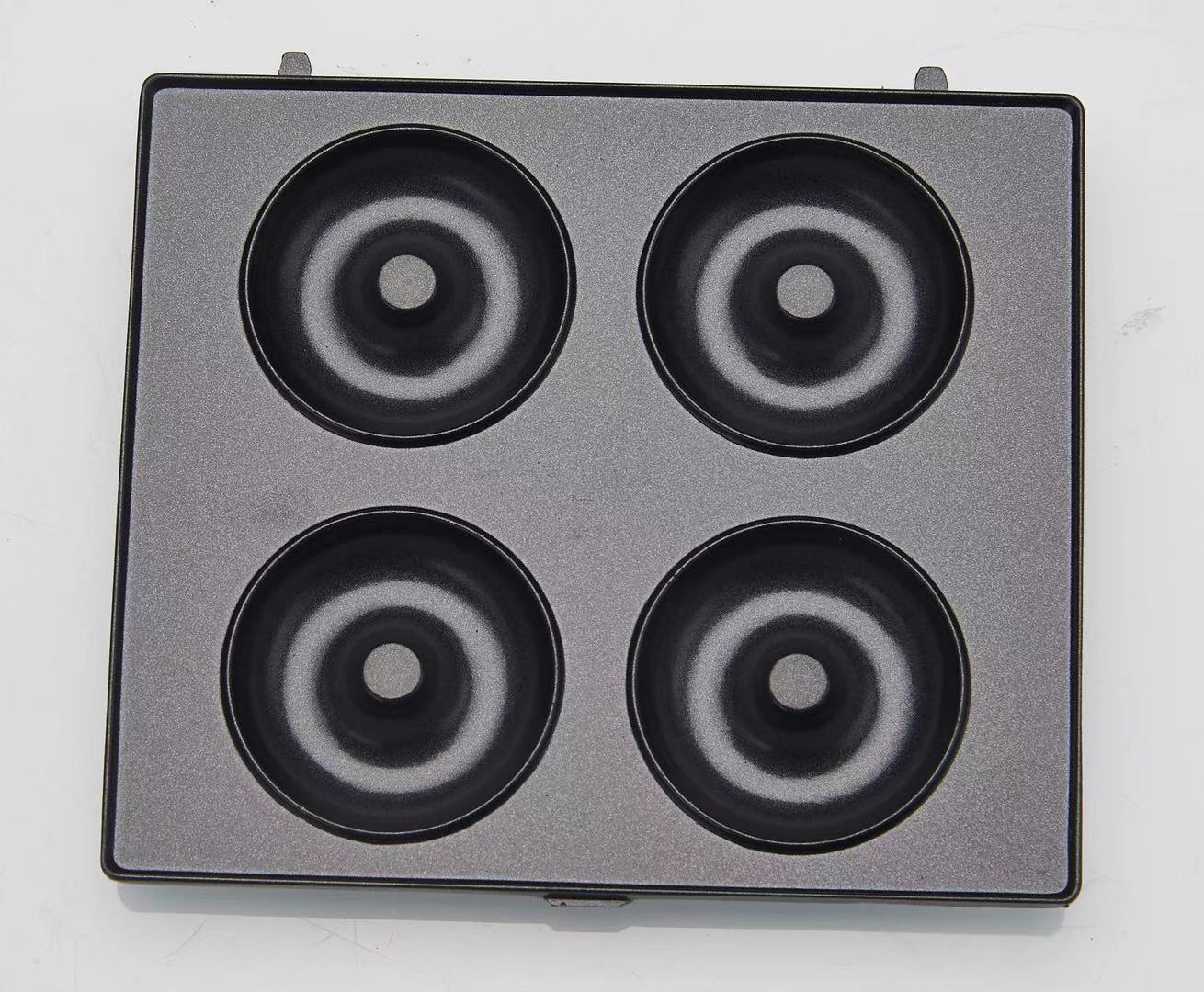 Electric Waffles Maker Iron Sandwich Maker Machine Bubble Egg Cake Oven Breakfast Waffle Machine 220V: Donut baking tray / UK