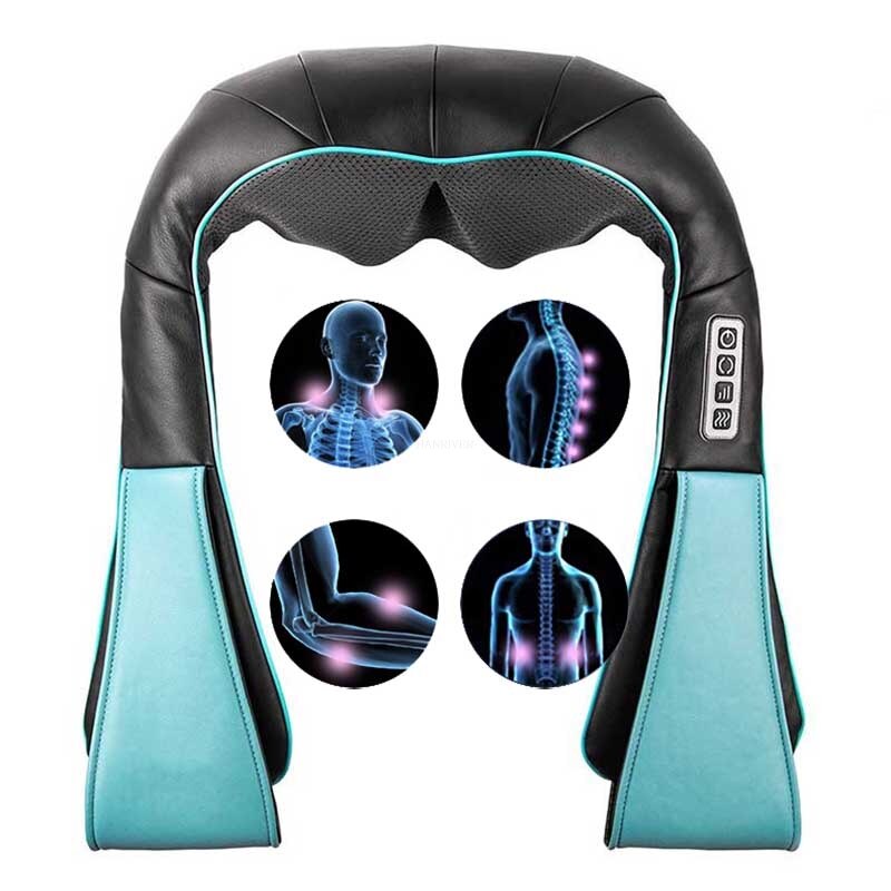 Nek Massager Elektrische Infrarood Verwarming Massager Terug Full Body Acupressuur Massager Fysiotherapie Instrument