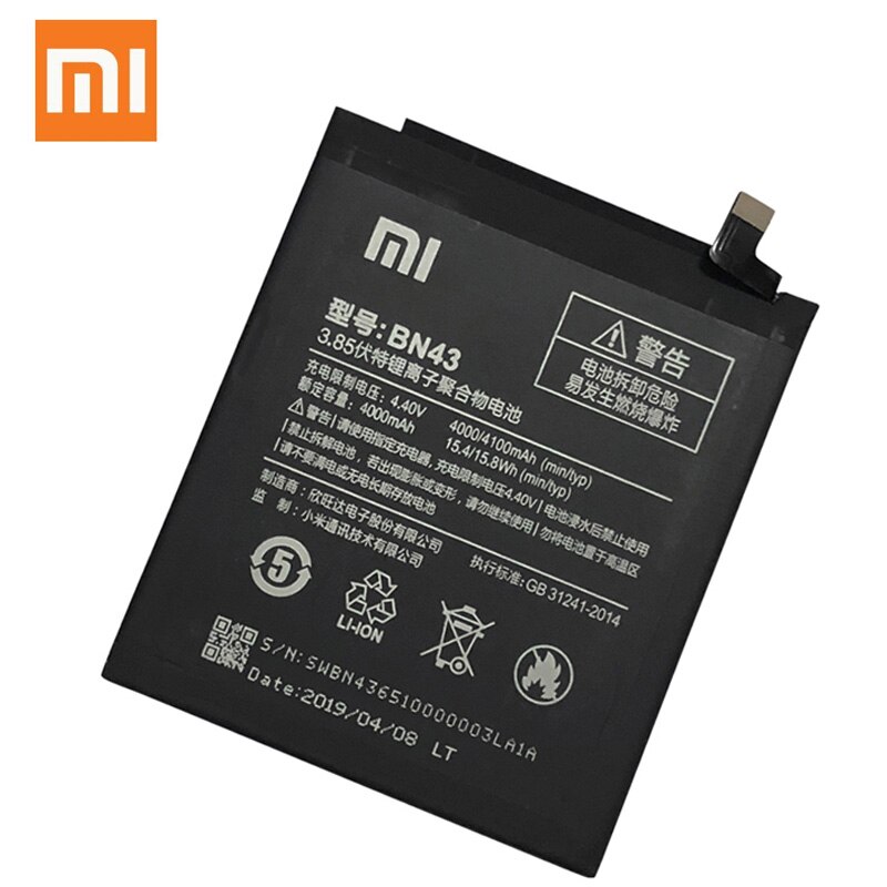 XiaoMi Original Replacement Battery For Xiaomi Note 3 4 4X 5 5A Pro Mi5 Mi 5X MI5S Redmi 3 3S 3X 4X 4A 5A 3 pro 5 Plus Batterie