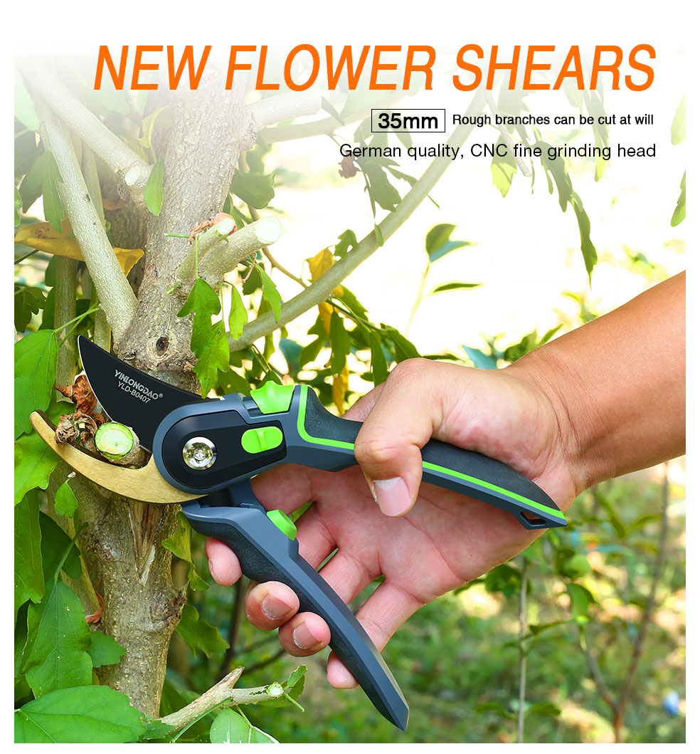 DTBD Gardening Pruning Shears Set Plant Trim Fruit Shears Multi-Function Tree Scissor Garden Shears Set 540MM Saw Hand Tool