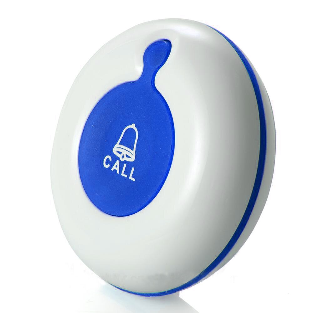 10pcs Service Button Bell Wireless Guest Call Waiter Paging System 1-key push button for hospital/clinic/bar/restaurant K-O1