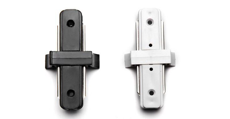 Fanlive 10 pièces 2 Fils Connecteur D'angle Rail Léger Connecteurs, Montage de piste, led Rail Connecteur Connecteurs de piste