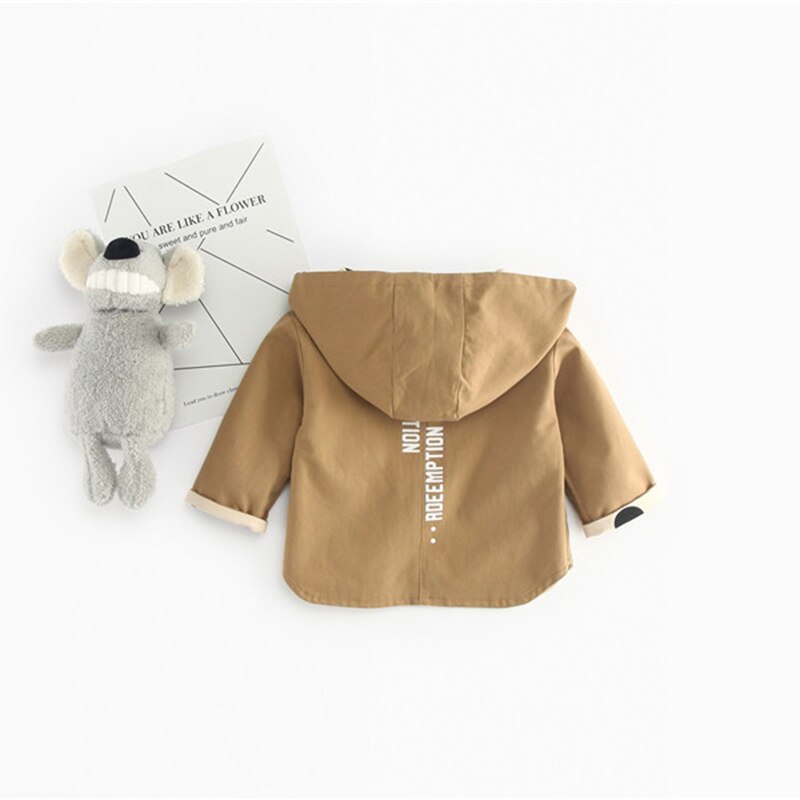 Baby kinderjasje peuterkleding aan beide kanten winddicht herfst kinder trenchcoat bovenkleding baby jongens meisjes kleding