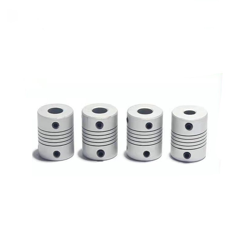Flexible Coupling D19L25 5x8mm Aluminium Z Axis CNC Motor Jaw Shaft Coupler For Stepper Motor Coupler Shaft Couplings 3D Printer