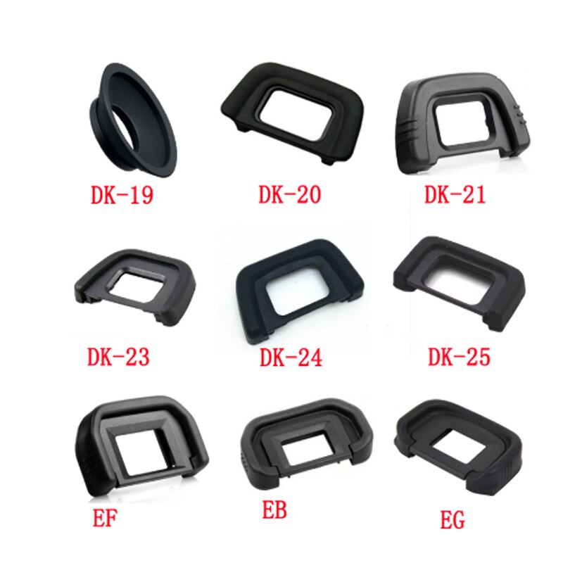 DK-19 DK-20 DK-21 DK-23 DK-24 DK-25 EF EB por ejemplo CE DK-5 copa para ojo de goma ocular Eyecup para nikon canon cámara SLR
