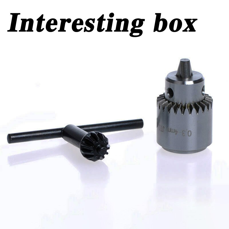 DIY Tools Mini Mini Drill Chuck Electric Drill Bit Drill Bit Clamp 0.3-4MM Precision Chuck Set