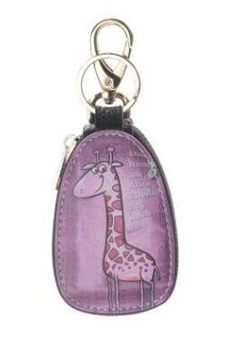 1pc Retail Universal Auto Key Cases Carton Pattern Small Wallets Cars Key Protection Bags Man's and Women's Beautiful Holders: 0008