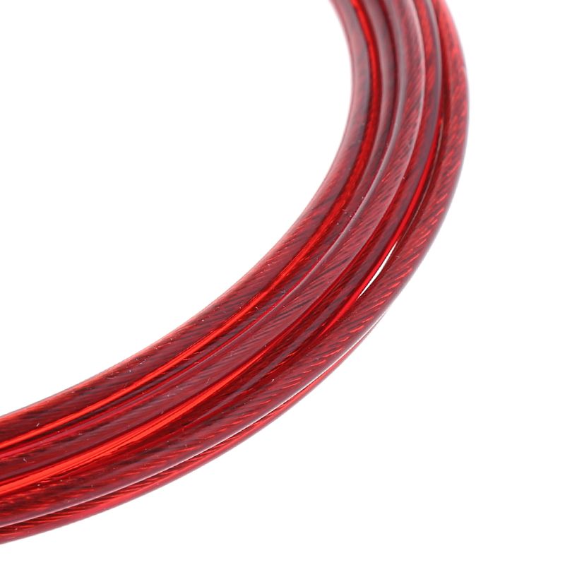 Reserve reb 3 m crossfit udskifteligt ledningskabel hastighed springtov springtov farve rød blå og sort ståltråd