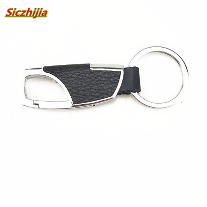 men's keychain key chain for Citroen C-Quatre C-Triomphe Picasso C1 C2 C3 C4 C4L C5 Elysee/DS-series: Silver