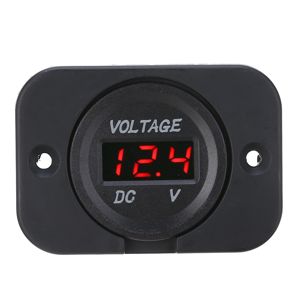 Dc 12v-24v røde led digital voltmeter panel mini digital voltmeter amperemeter til bil motorcykel spændingsmåler