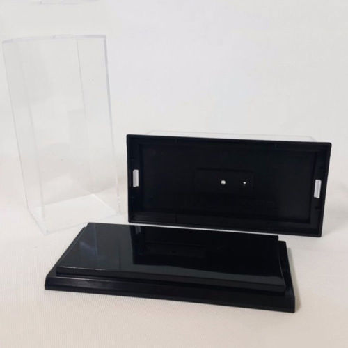 Dusty-proof Transparent Acrylic Perspex Dustproof Display Box Case Plastic Base Clear Display Boxes