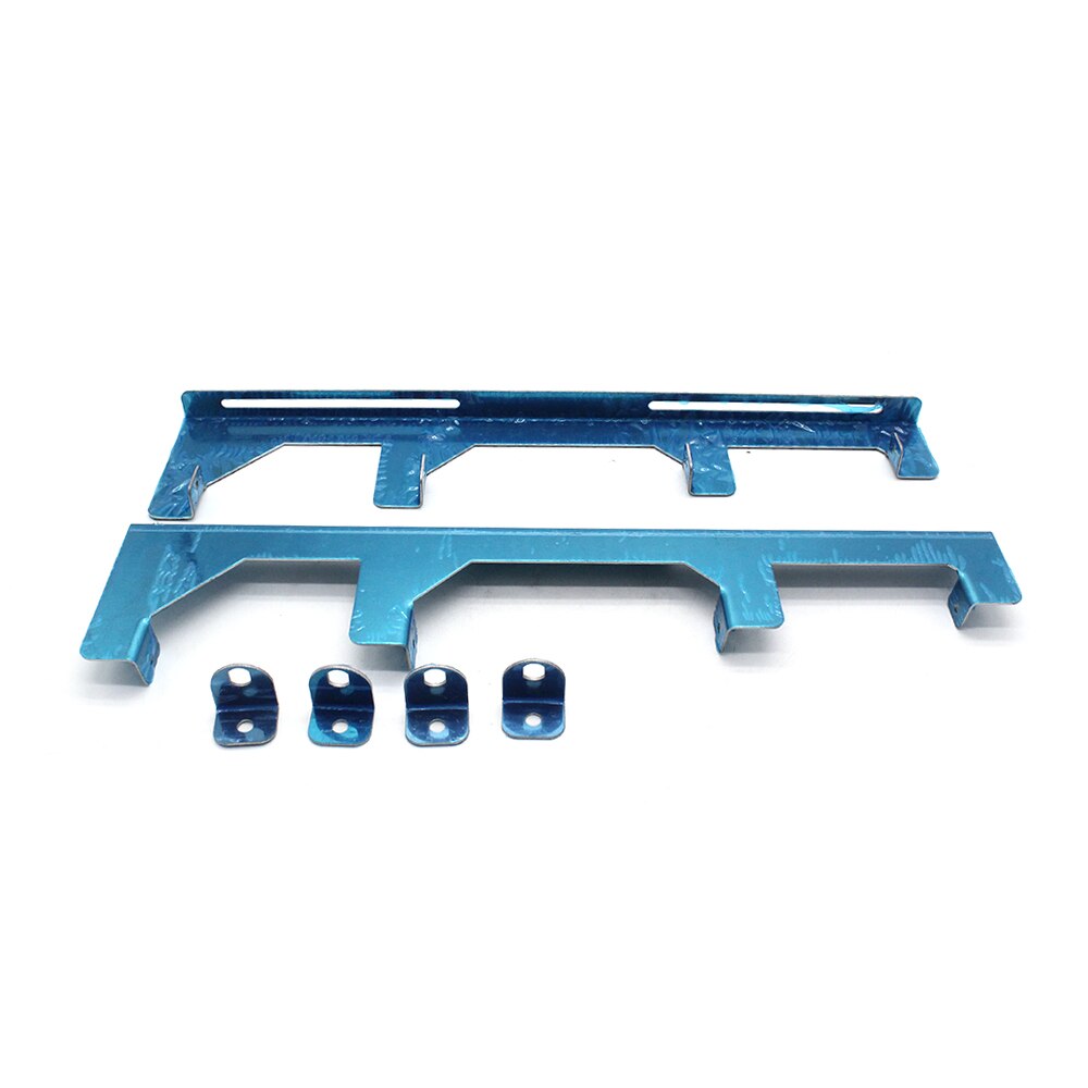 Linear Spark Plug Wire Loom Chrome Black Valve Cover SBC Mount Spark Plug Wire Loom Kit Spark Plug Wire Separators Divider