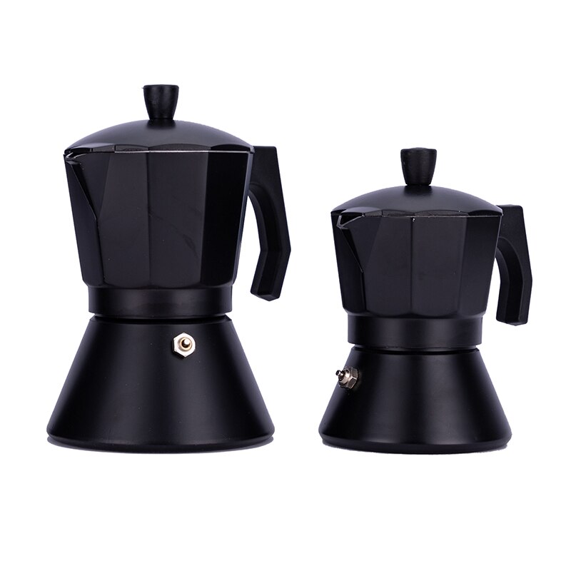 3/6 kopjes italiaanse mokka koffiepot espresso cafeteira percolator pot express mokka pot fornuis koffiezetapparaat aluminium keukengereedschap