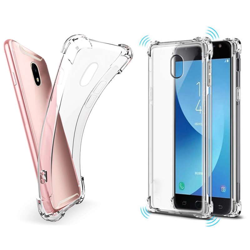 Clear Soft TPU Phone Case Voor Samsung Galaxy J330 J327 J3 J530 J520 J510 J5 J720 J710 J7 J730 A320 a3 A510 A5 A720 A7