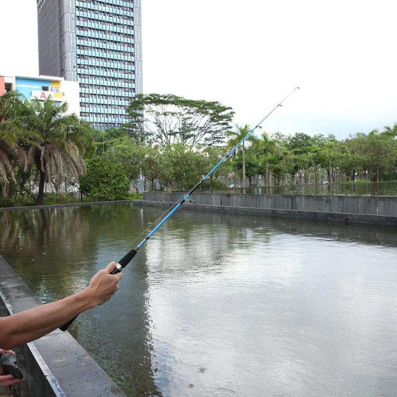 Outdoor Fishing High Strength Fiberglass Winter Sea Fishing Rod Telescopic Ice Fishing Rod Pole Carp Whip Fishing Tackle Tools