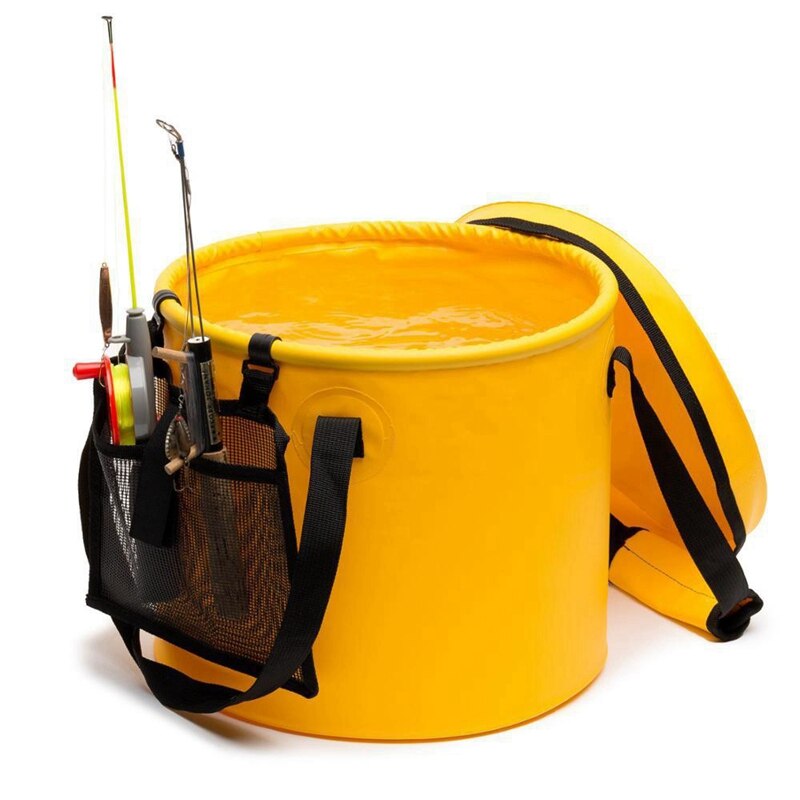 Portable Multifunctional Basin Collapsible Basin Outdoor Wash Basin Bucket Camping Hiking Fishing Trip Accessories