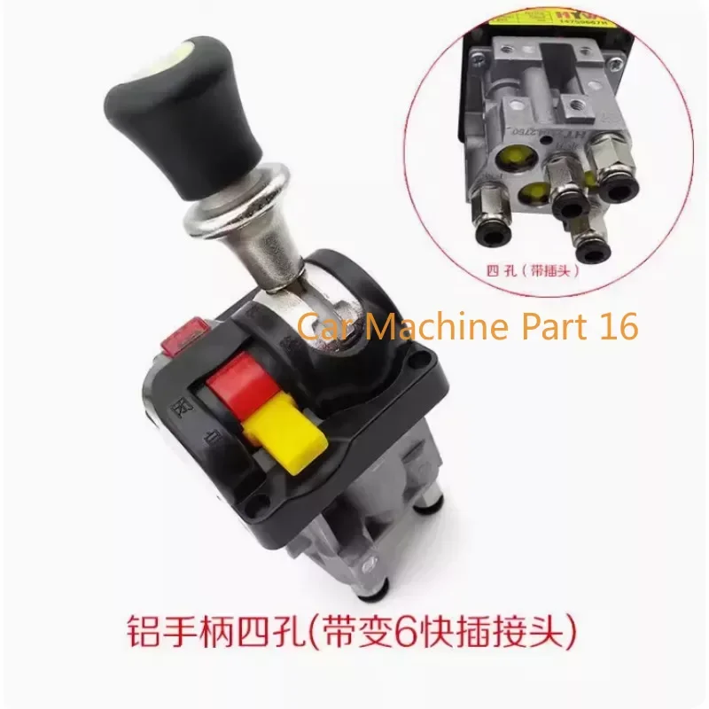 3 Gaten 4 Gaten Hefklep Zware Vrachtwagen Accessoires Hydraulische Regelklep Residu Dump Langzaam Verlagen Handmatige Schakelaar 1Pc