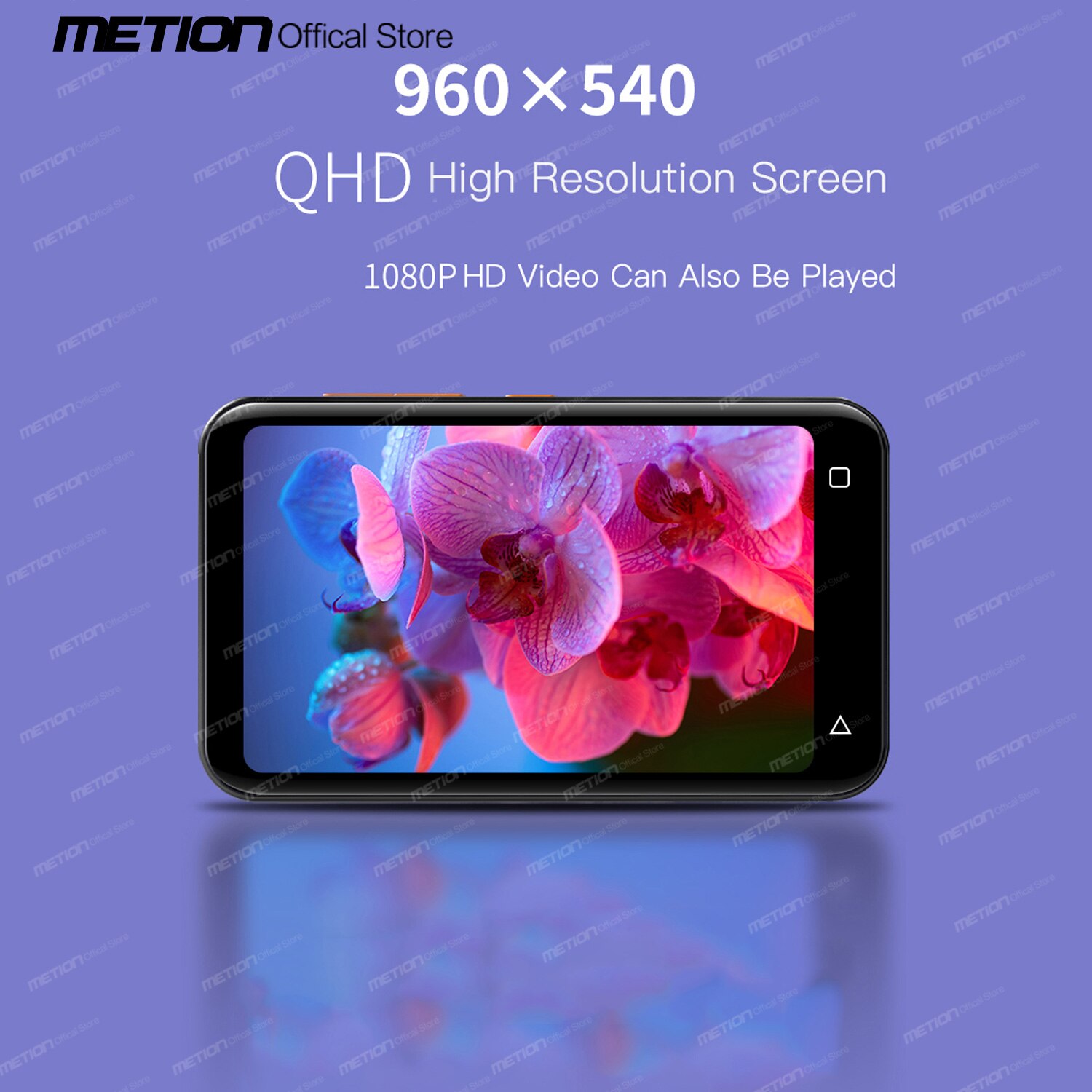 Reproductor MP3 portátil con Bluetooth, WiFi, MP4, MP5, sonido HiFi, música, pantalla táctil completa de 4,0 pulgadas, FM, grabadora, navegador, soporte máximo de 512GB