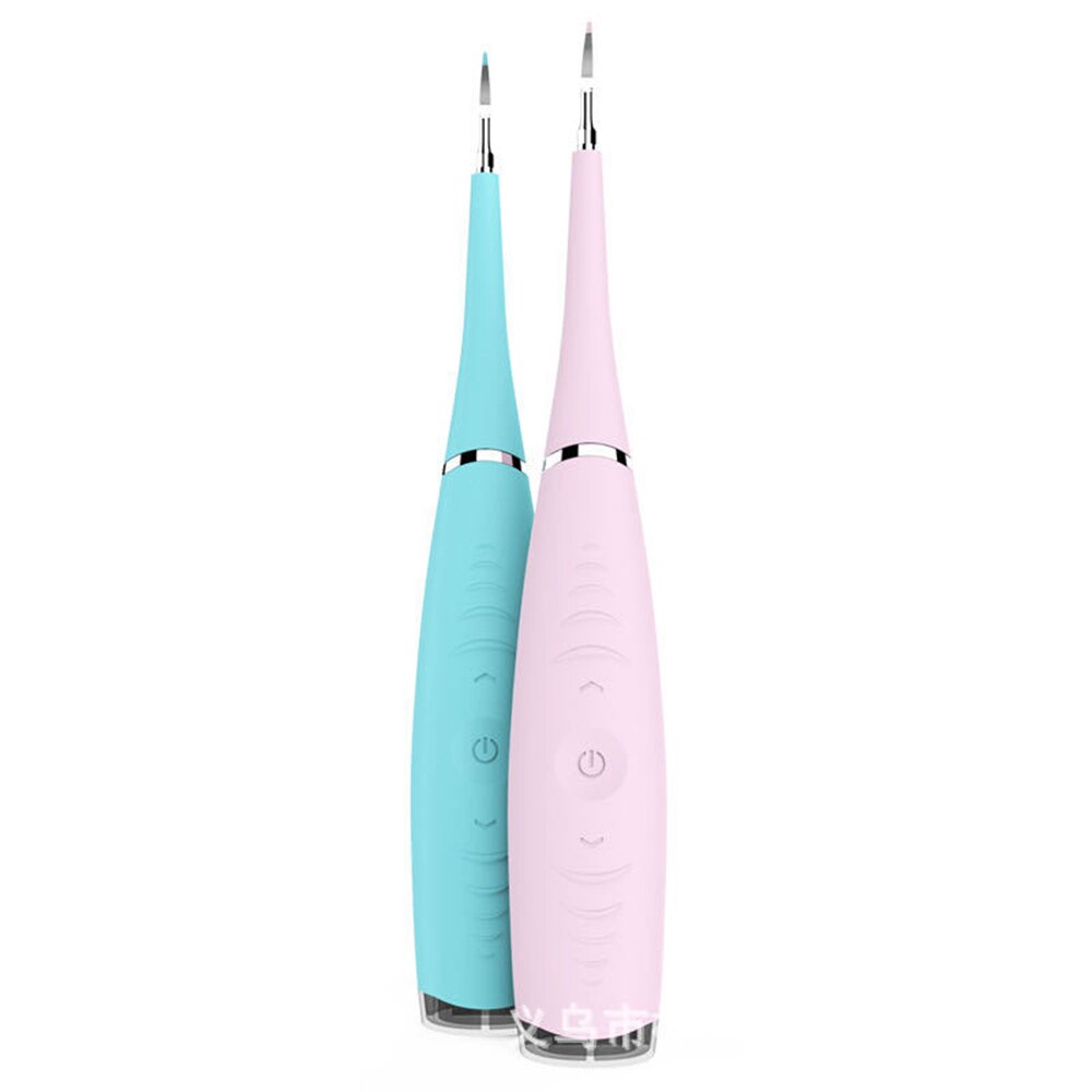 Bärbar tandspolare elektrisk sonic dental scaler usb ladda tandstensborttagningsmedel vibrationstandrengörare