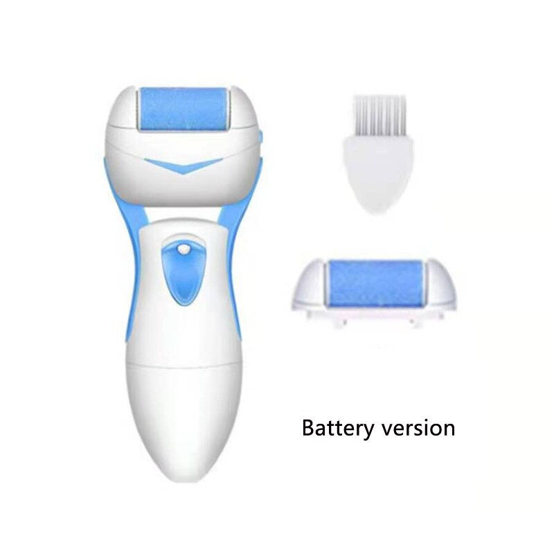 Upgrade Electric Grinder Pedicure Tools Foot Care Tool Pedicura Velvet Smooth Machine Callus Remover for Foot Heel Skin: Product 2-2-Blue
