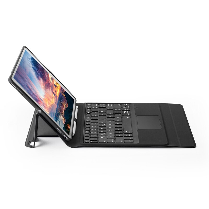 Toetsenbord met touchpad voor ipad 10.5 tablethoes bluetooth toetsenbord draadloos toetsenbord beschermhoes