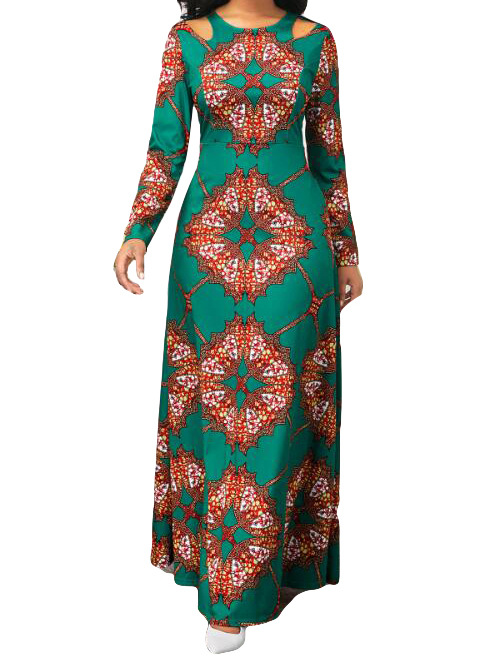 Africano dashiki vestido de impressão maxi vestidos étnicos muçulmanos abaya bazin robe vestidos áfrica longo riche senhora tradicional hipster islâmico