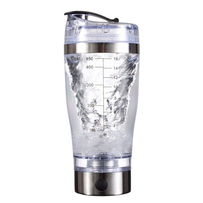 Mini Shaker électrique automatique de protéines, 450ml, mélangeur de mouvement, Vortex tornade, bouteille d'eau sans BPA