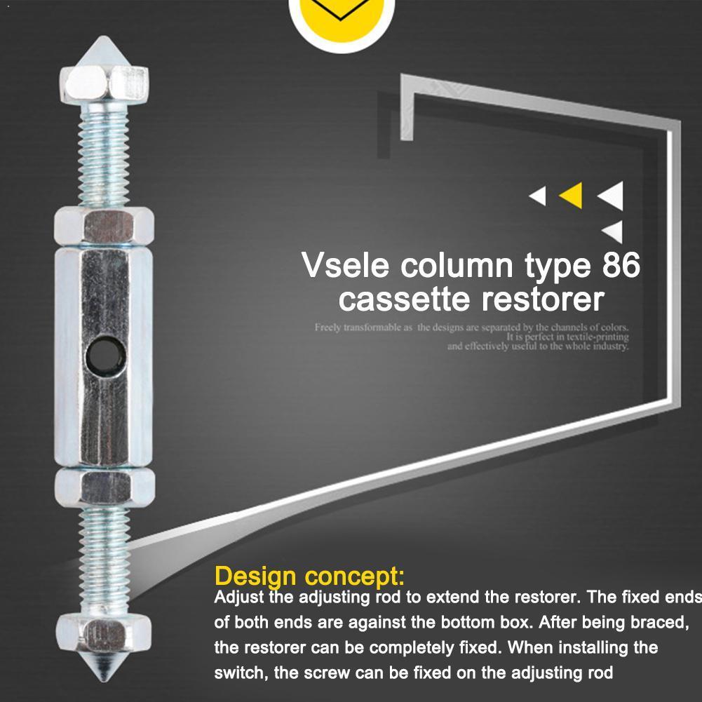 86 Type Cassette Repairer Switch Socket Bottom Box Repair Repairer Switch Remedy Universal Repair Cassette Socket P0F2