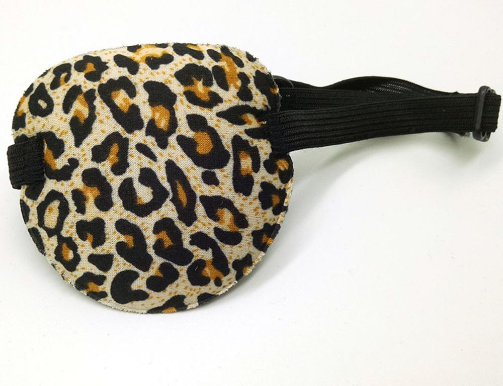 Z wzorem pojedynczego oka skrawek regulowany zmywalny wklęsła maska na oczy dorosły dzieciak piracka opaska na oko pomoc w leczeniu zaburzeń snu kostium pirata impreza z okazji Halloween dla obu płci: styl 5