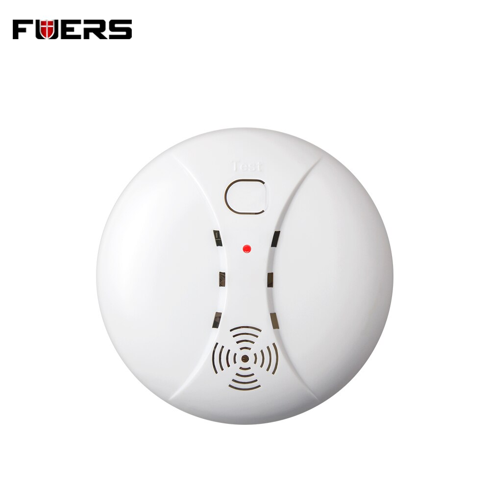 FUERS G90B DIY Alarm Kit Home Security WIFI GSM 2G 3G Alarm System With Wireless Motion Detector Door Sensor Siren Buglar Alarm: 04 smoke detector