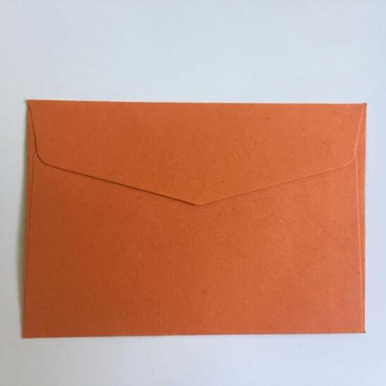 100 pcs/lot bonbons/papier Kraft 10 enveloppes vierges de couleur 118x82mm enveloppes de carte bancaire cartes de voeux Mini enveloppes carte de membre: 4