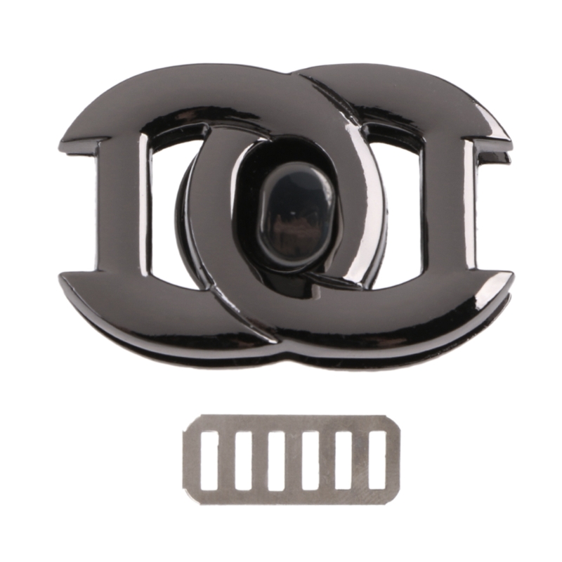 4Colors 1PC Bag Accessories Metal Clasp Turn Lock Twist Locks for DIY Handbag Craft Bag Purse Hardware Tool