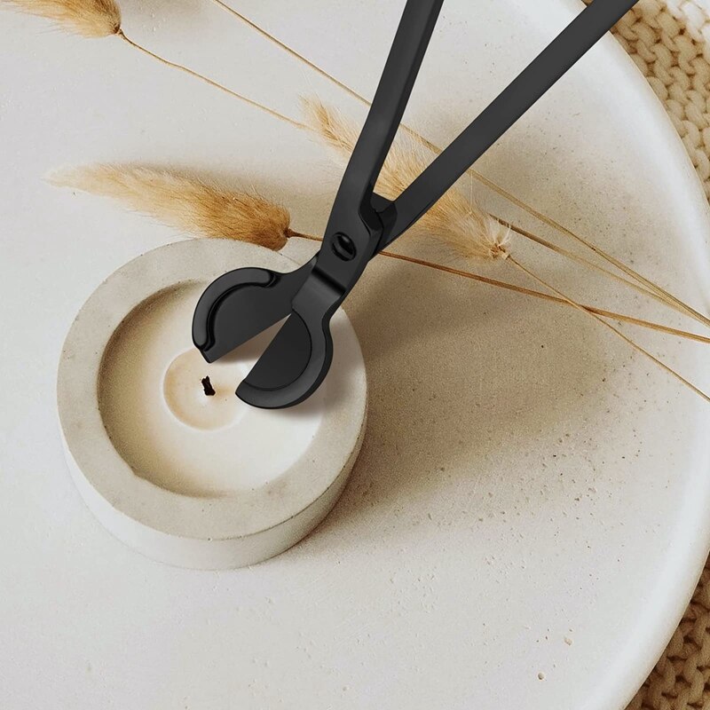 Candle Wick Trimmer Cutter Stainless Wick Clipper Scissor for Trim Wick to Burn Equally Reduces Soot