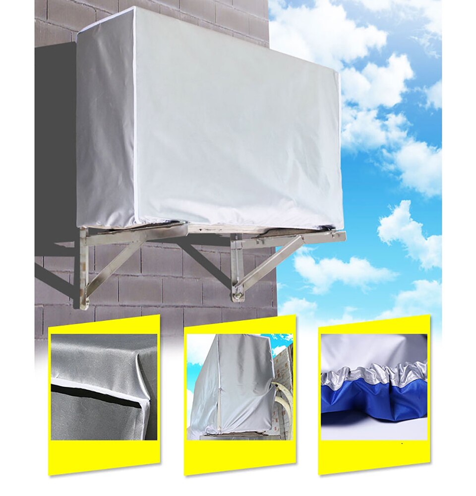Outdoor Airconditioner Waterdicht Reiniging Cover Voor Diy Wassen Huishoudelijke Schoonmaakmiddelen Gereedschappen Waterdicht Polyester Materiaal