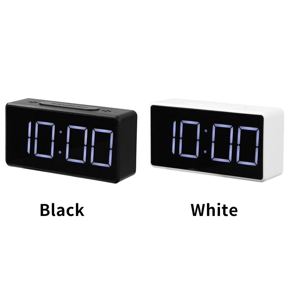 Gästehaus LED Küche Wohnzimmer Temperatur Anzeige Digital Wecker Tisch oben Kunststoff USB angetrieben Studenten Schlafzimmer Schlummern
